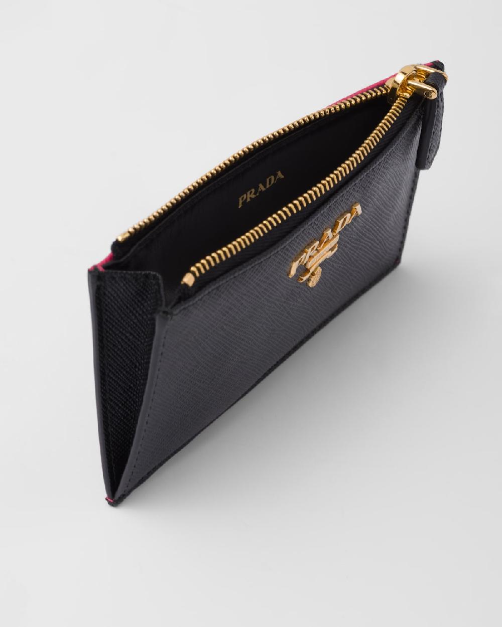 Prada Tarjetero De Piel Saffiano