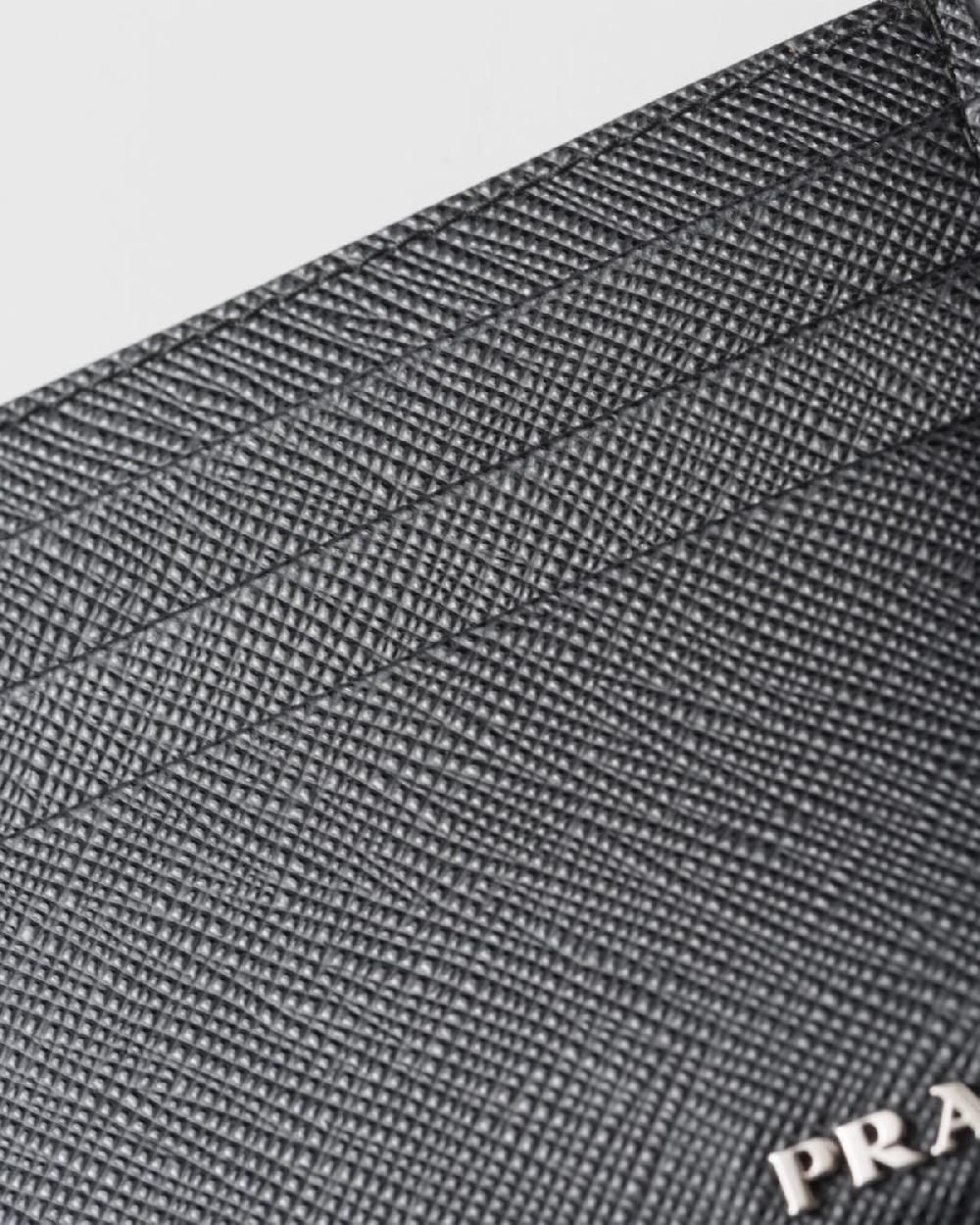 Prada Tarjetero de piel Saffiano