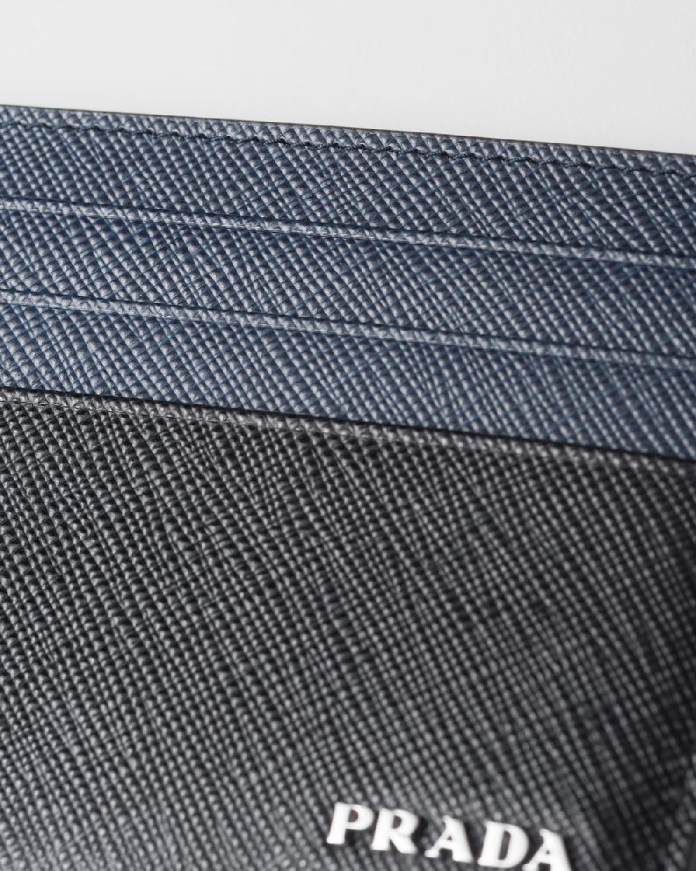 Prada Tarjetero de piel Saffiano