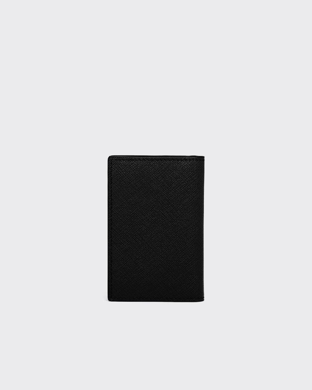 Prada Tarjetero de piel Saffiano