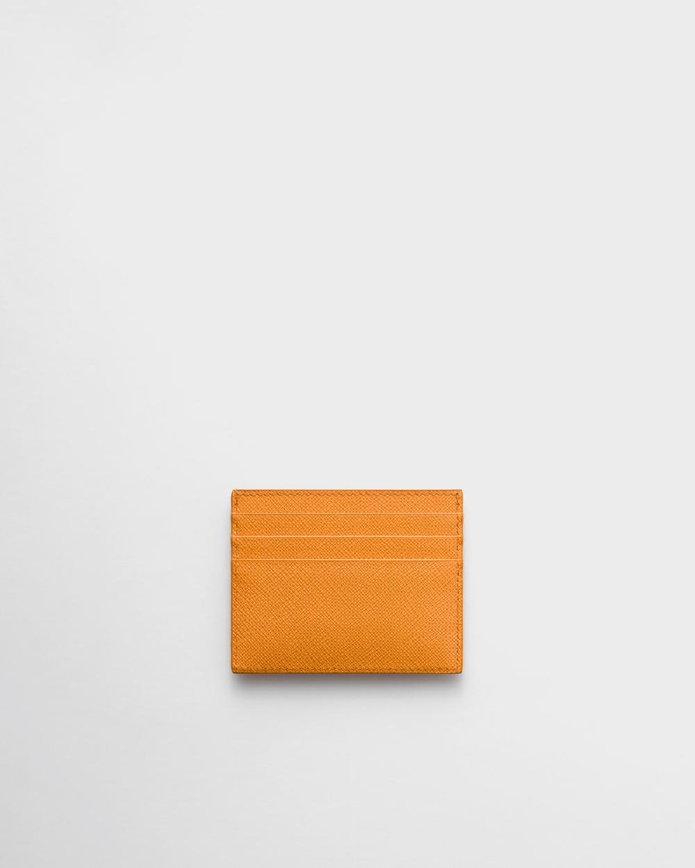 Prada Tarjetero De Piel Saffiano