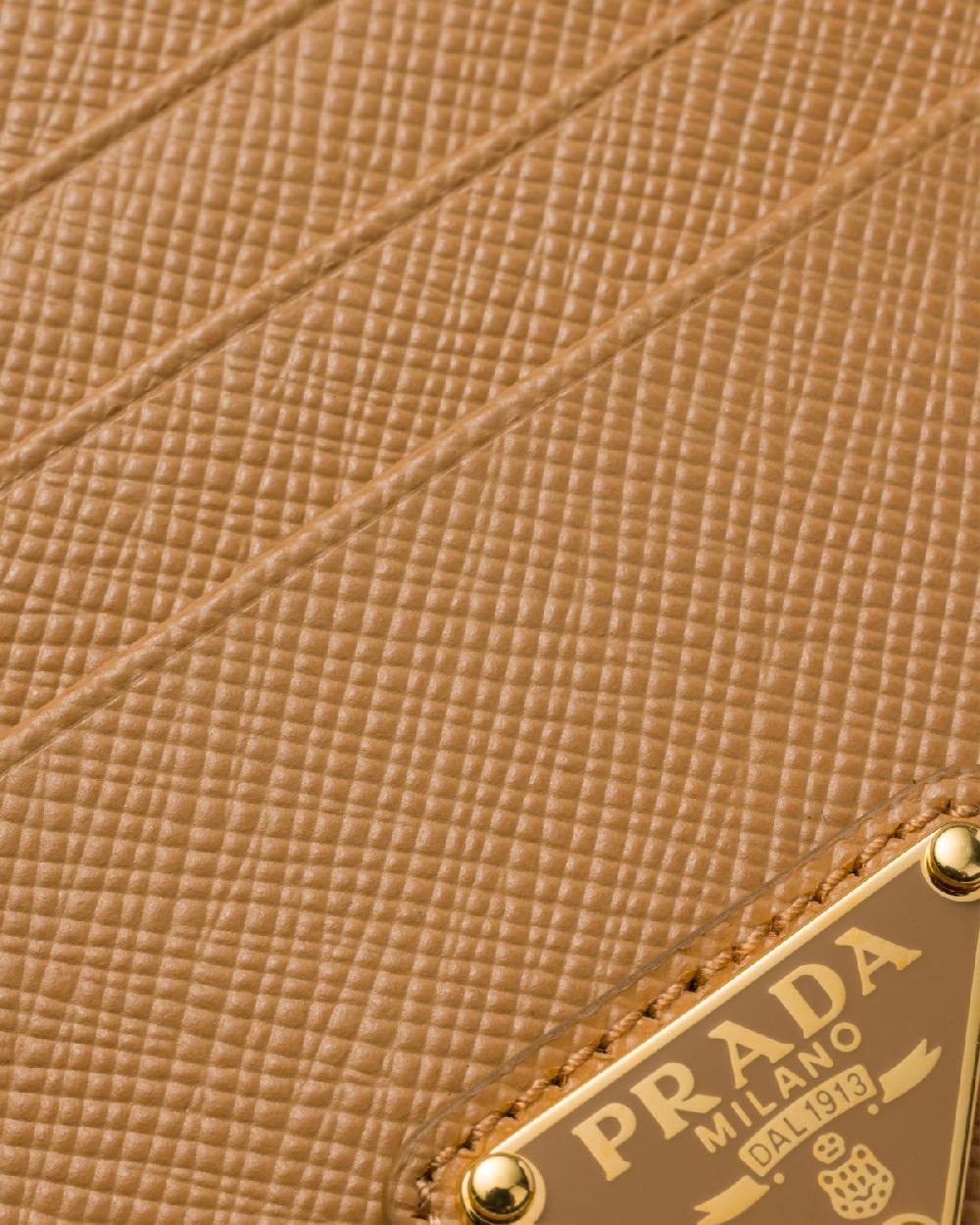 Prada Tarjetero de piel Saffiano