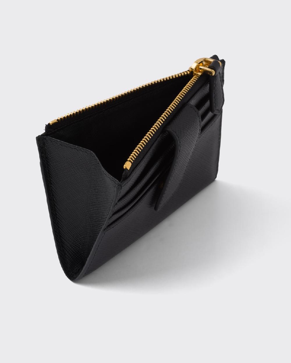 Prada Tarjetero de piel Saffiano