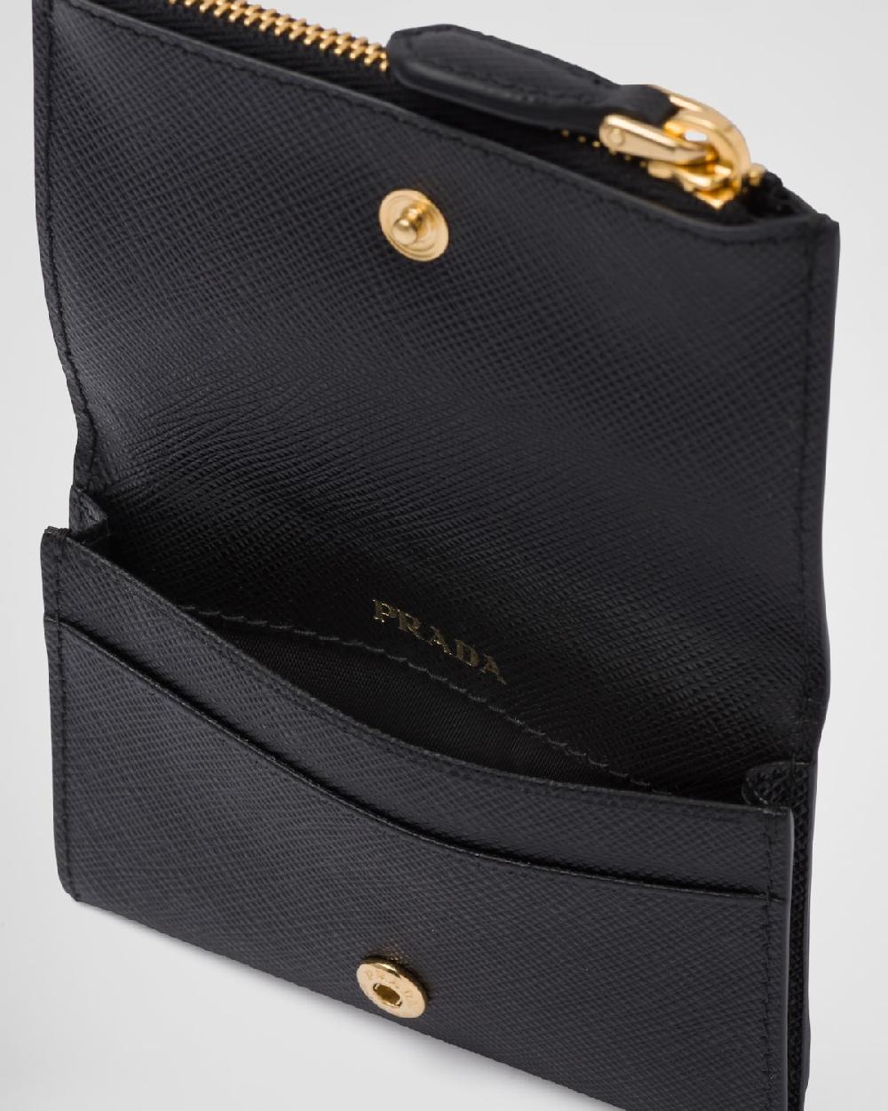 Prada Tarjetero de piel Saffiano