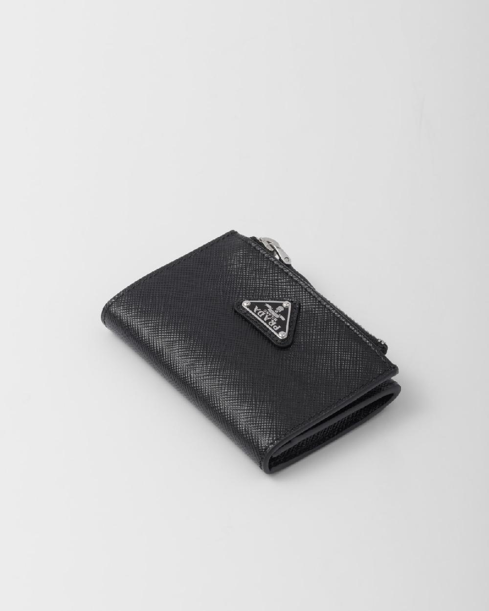 Prada Tarjetero de piel Saffiano