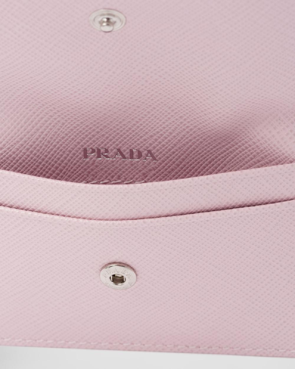 Prada Tarjetero De Piel Saffiano