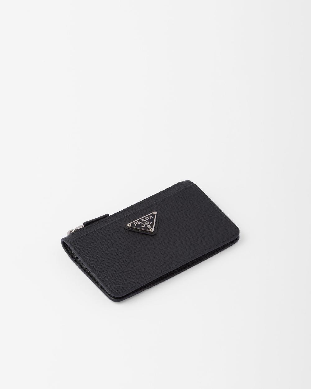 Prada Tarjetero de piel Saffiano