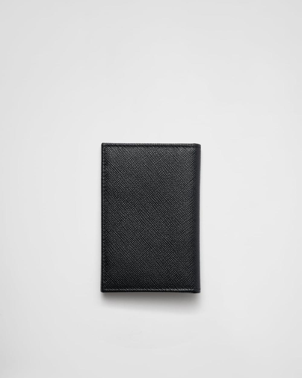 Prada Tarjetero De Piel