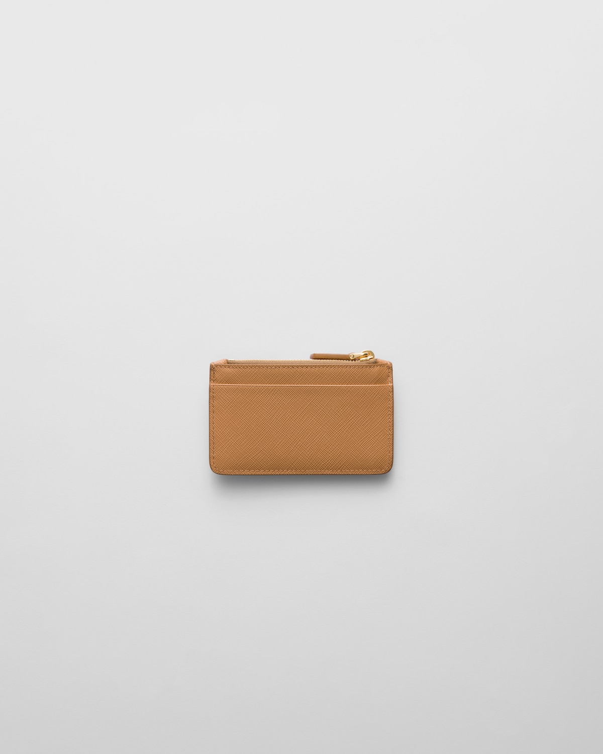 Prada Tarjetero De Piel Y Saffiano