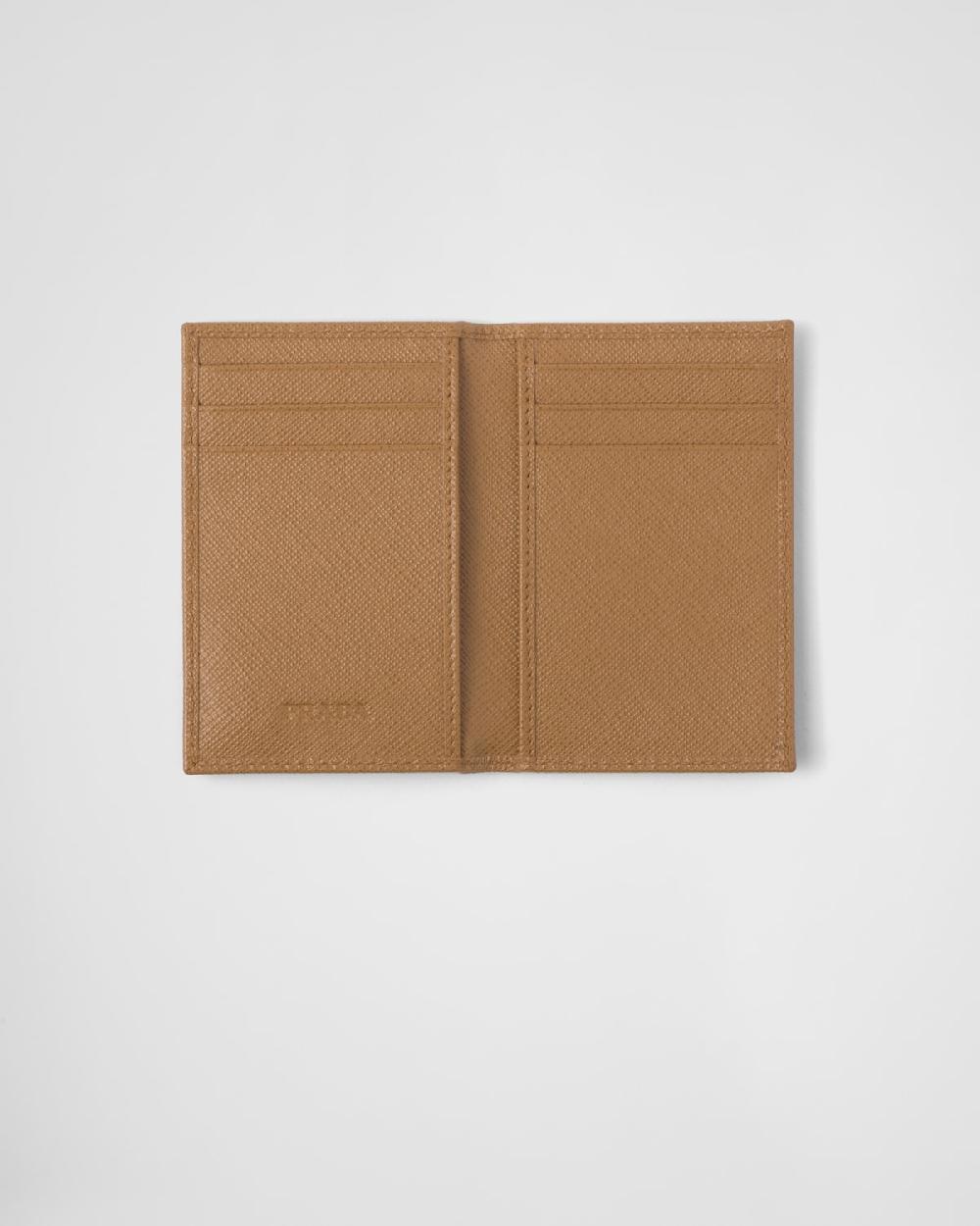 Prada Tarjetero De Piel