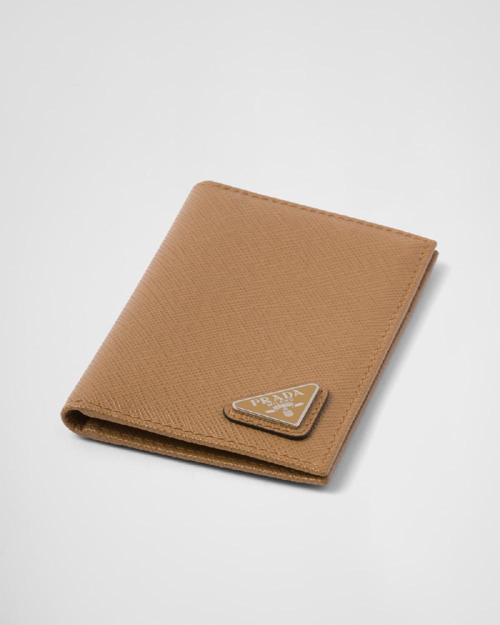 Prada Tarjetero de piel
