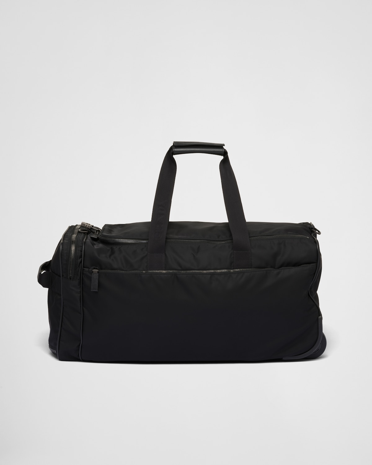 Prada Trolley De Re-Nylon Y Piel Saffiano