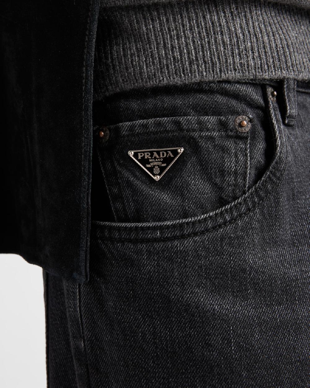 Prada Vaqueros Con Cinco Bolsillos