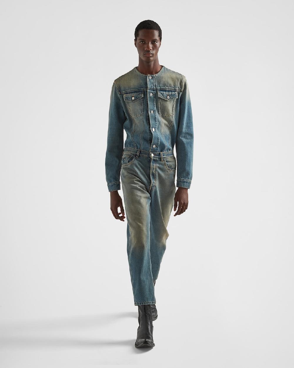 Prada Vaqueros con cinco bolsillos