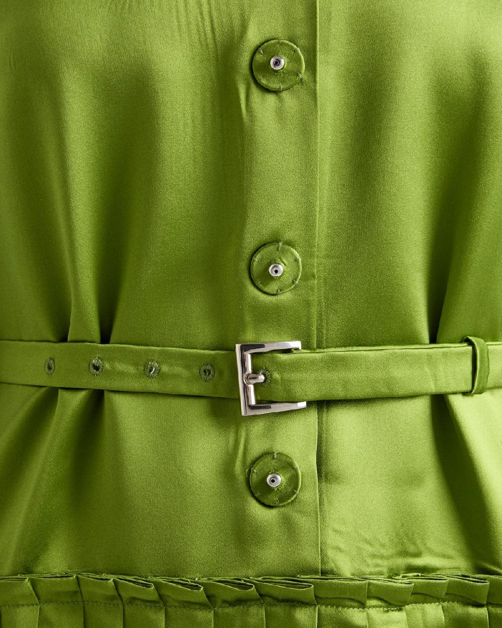 Prada Vestido De Duchesse Envejecido