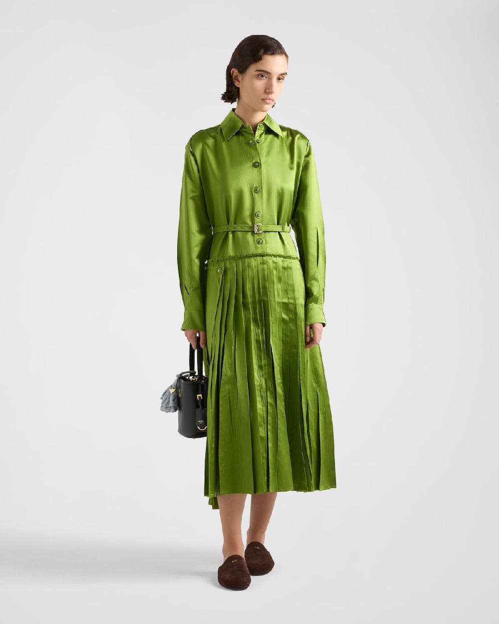 Prada Vestido de duchesse envejecido