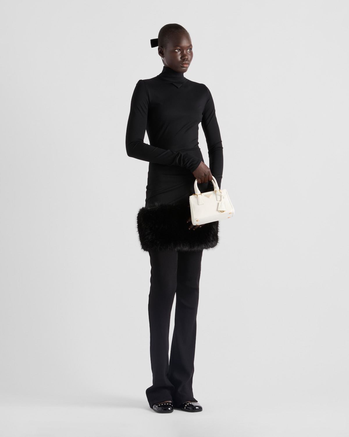 Prada Vestido de punto elástico