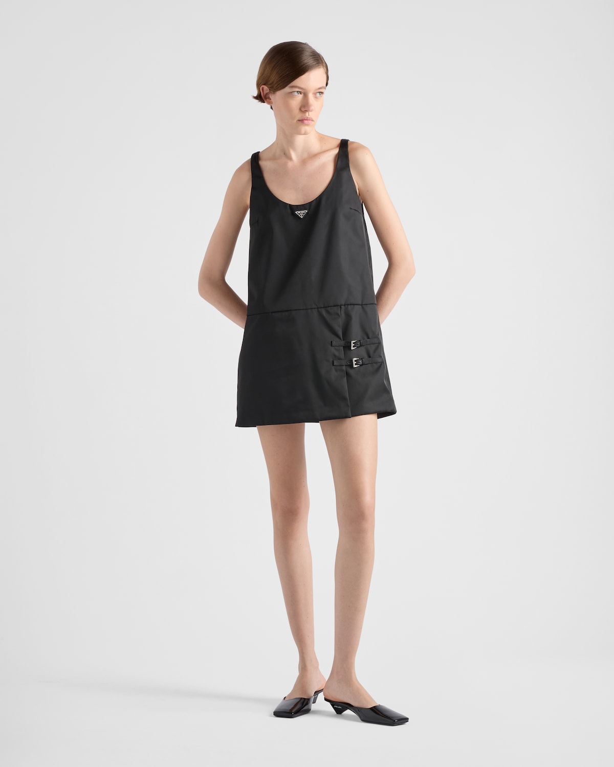 Prada Vestido de Re-Nylon sin mangas