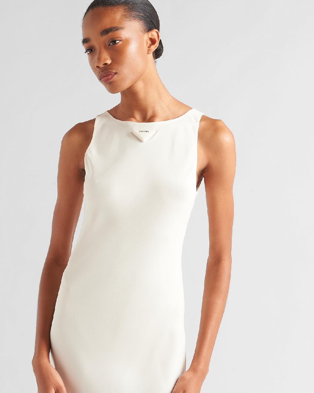 Prada Vestido De Sablé