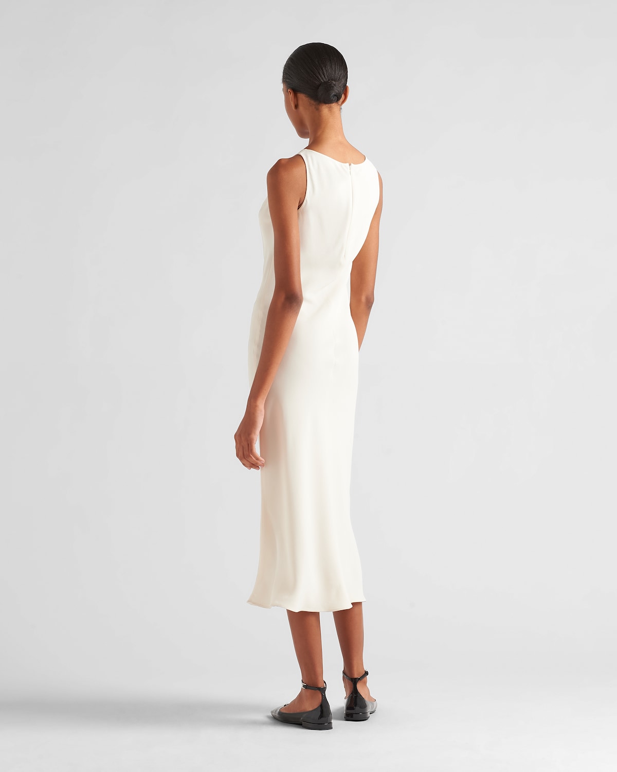 Prada Vestido De Sablé