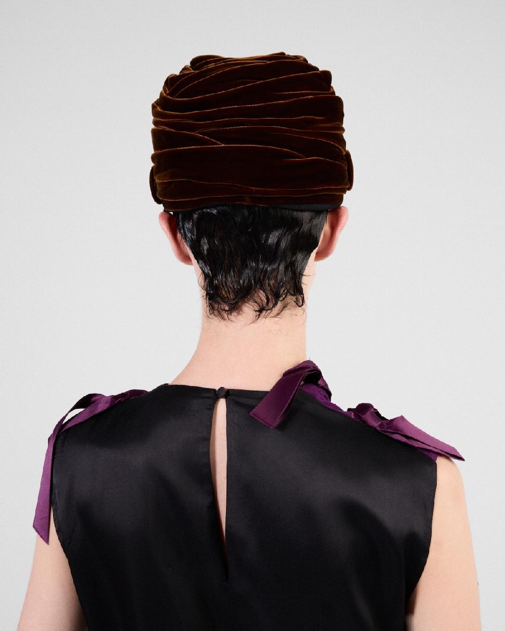 Prada Vestido De Sablé Con Lazos