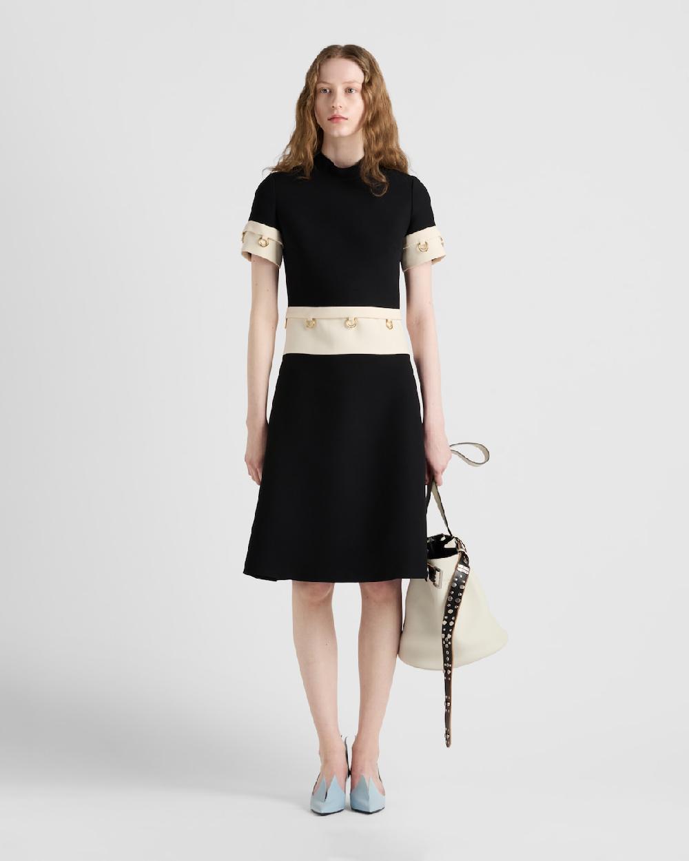 Prada Vestido de tricotina