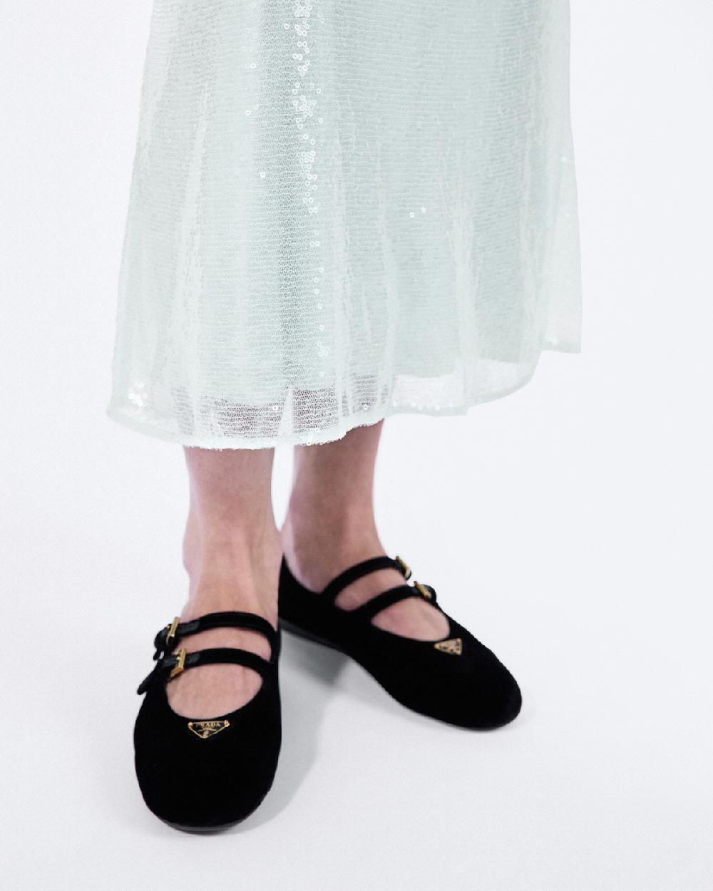 Prada Vestido De Tul Con Lentejuelas