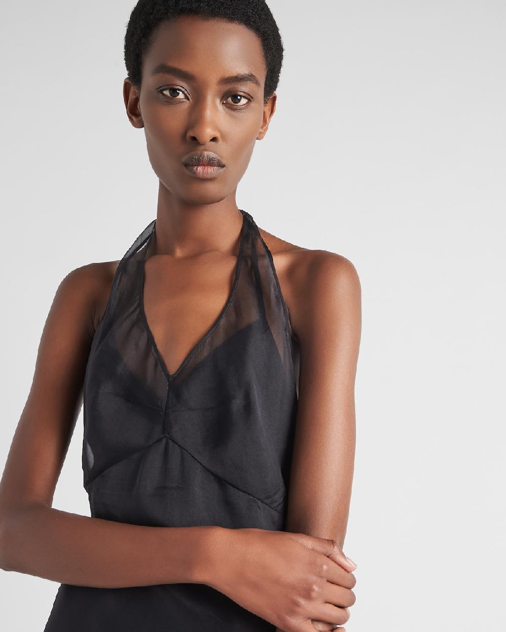 Prada Vestido Halter Re-Edition 1995