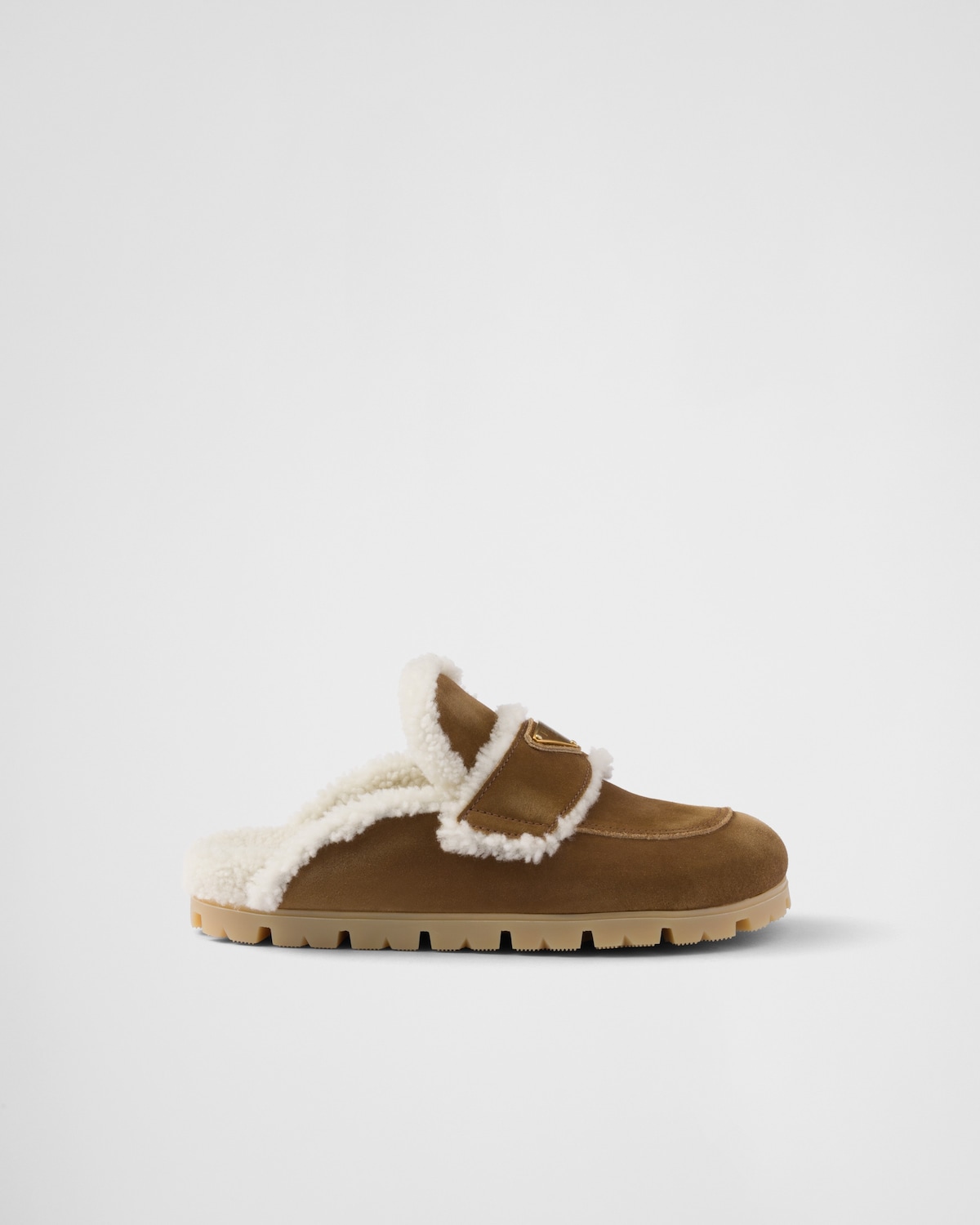 Prada Zapatillas de ante y borreguillo