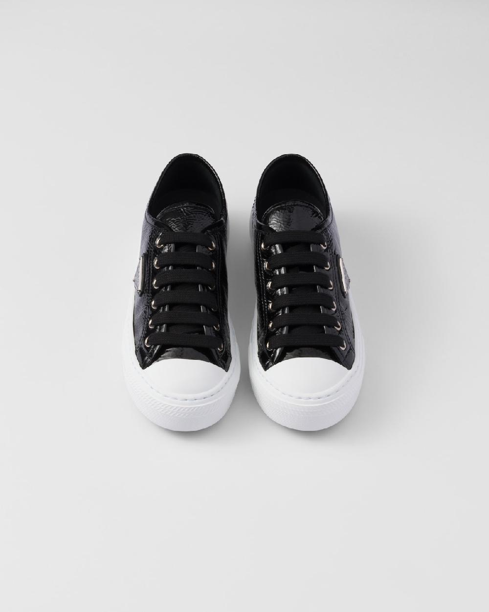 Prada Zapatillas De Charol Naplak