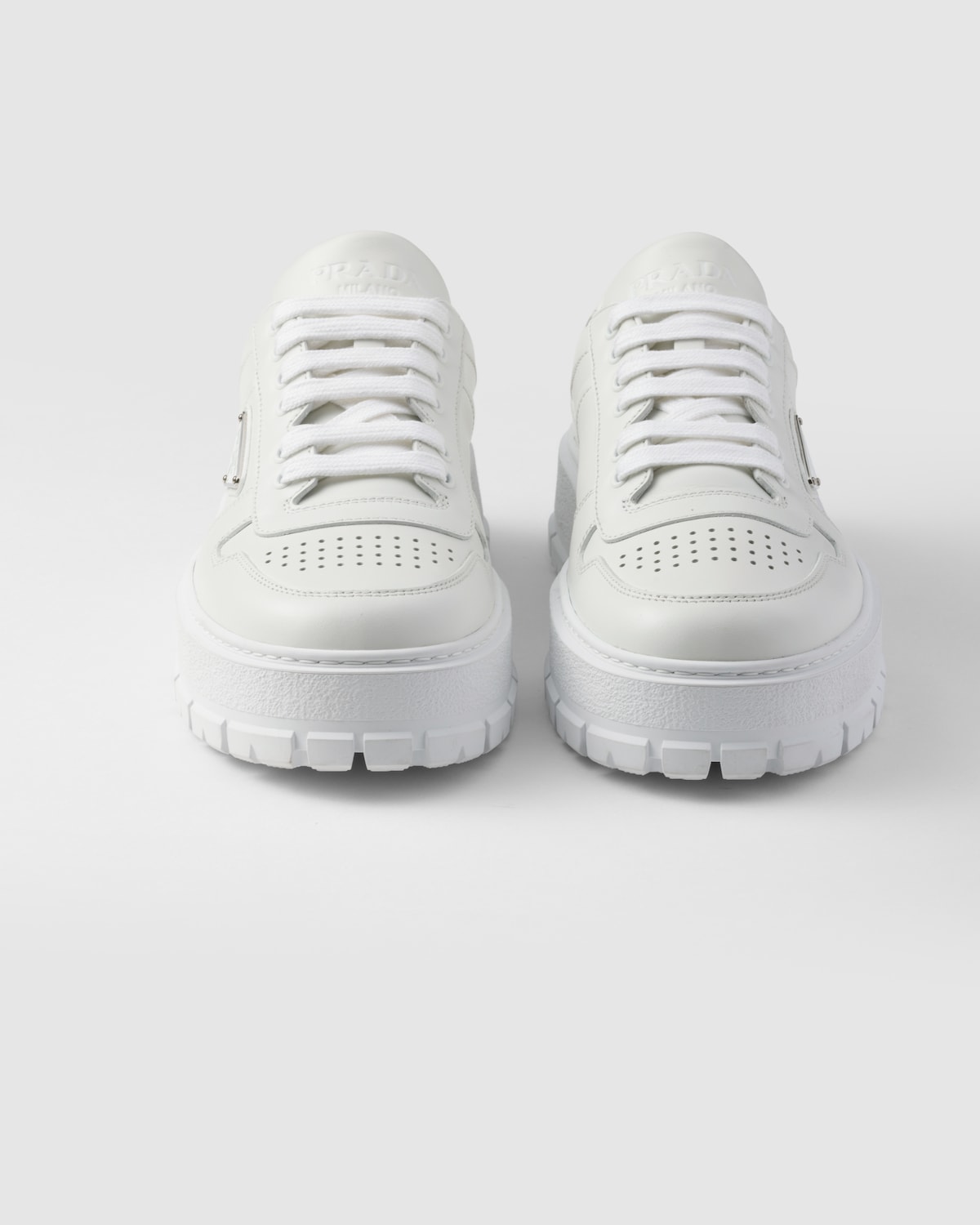 Prada Zapatillas De Piel