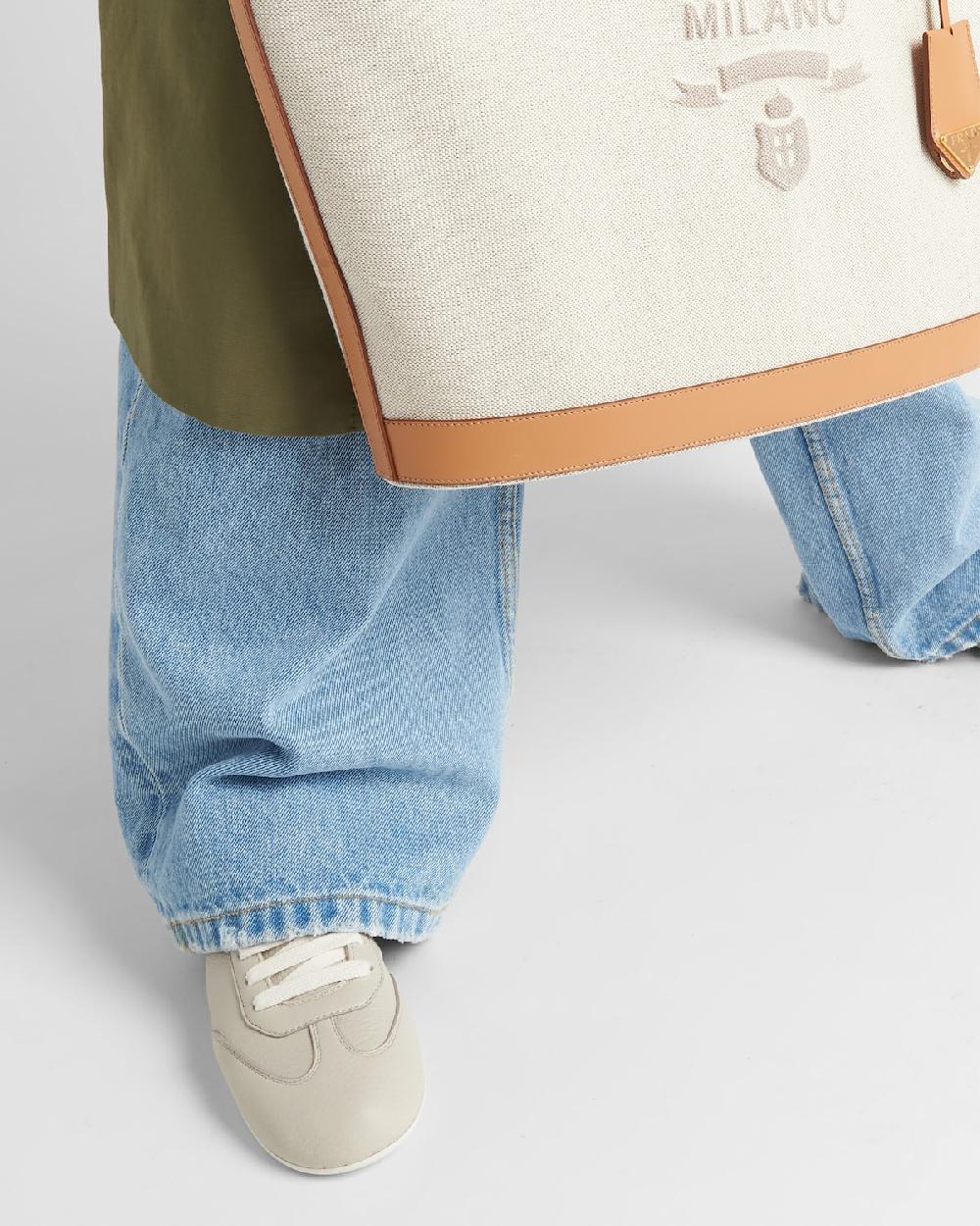 Prada Zapatillas De Piel