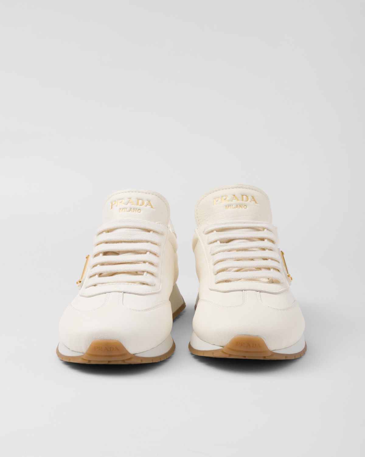 Prada Zapatillas De Piel