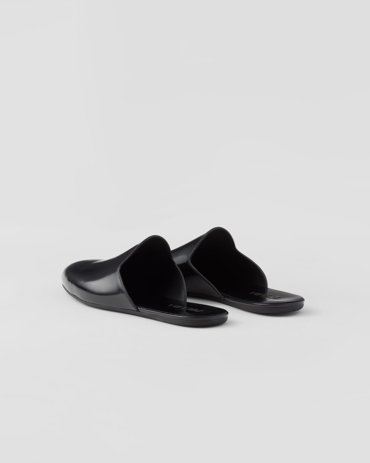 Prada Zapatillas De Piel Cepillada