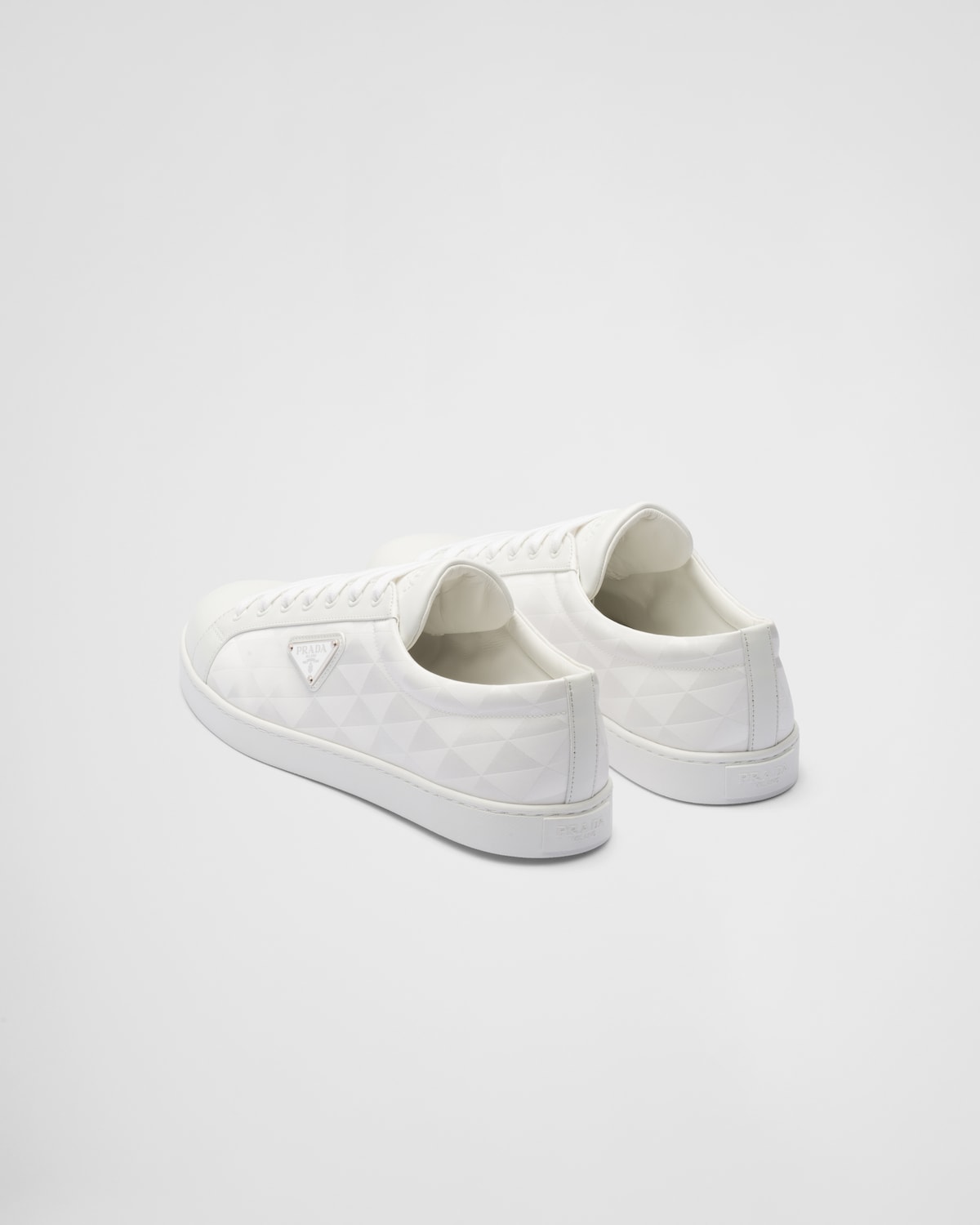 Prada Zapatillas De Re-Nylon Y Piel