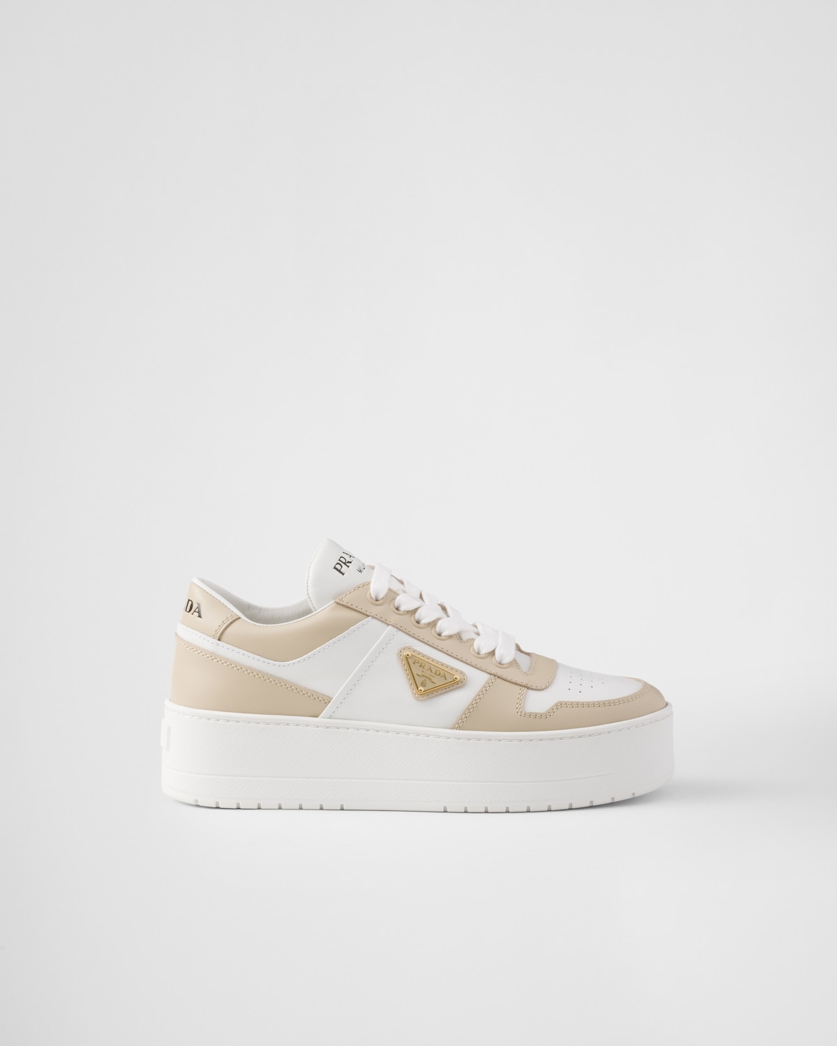 Prada Zapatillas Downtown Bold de piel