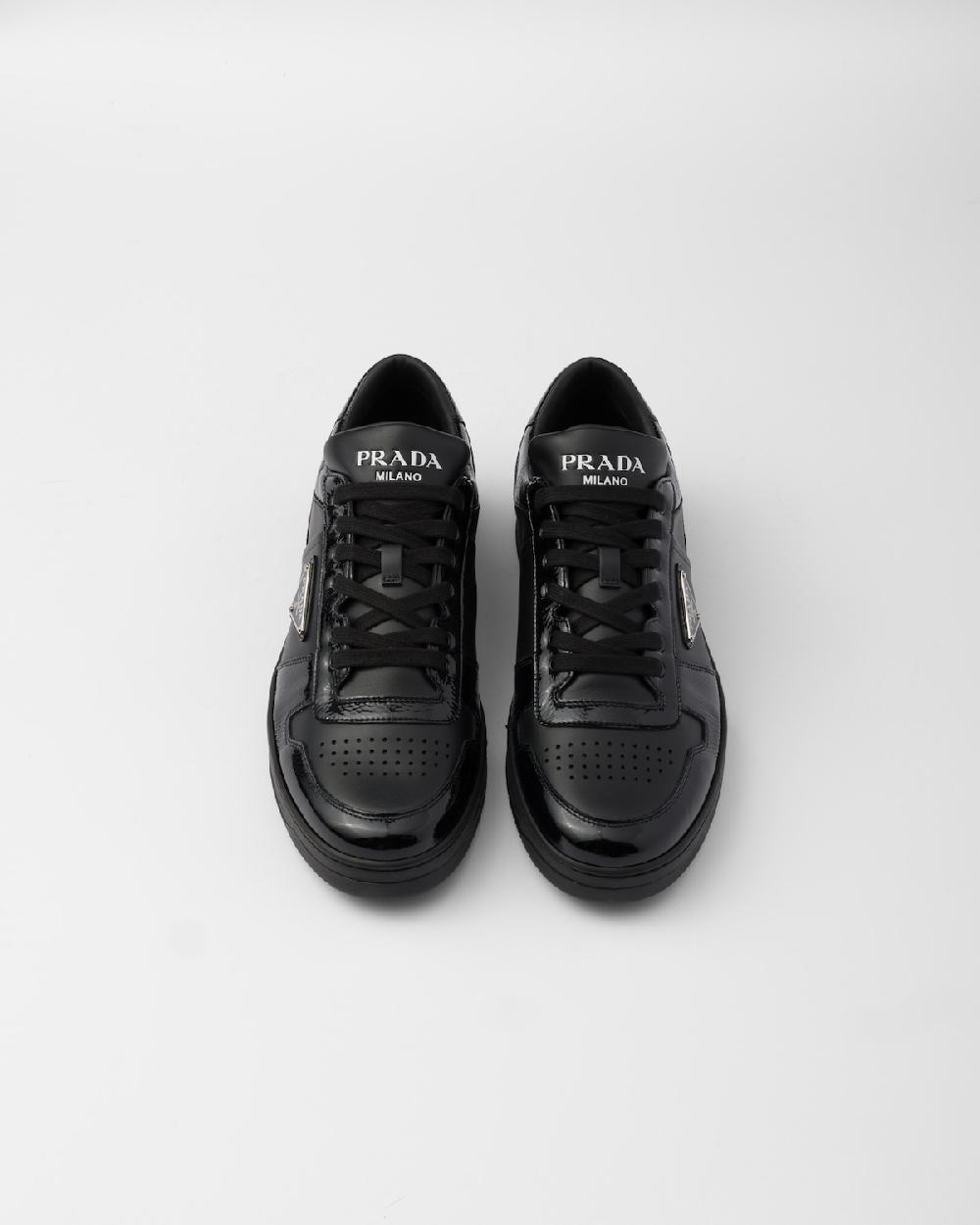 Prada Zapatillas Downtown De Piel