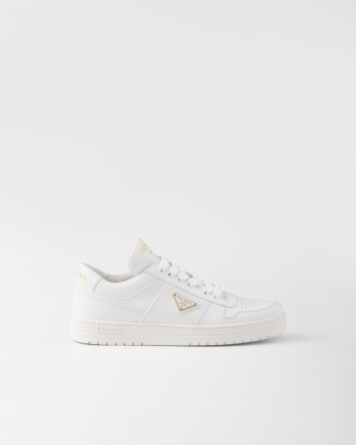 Prada Zapatillas Downtown de piel