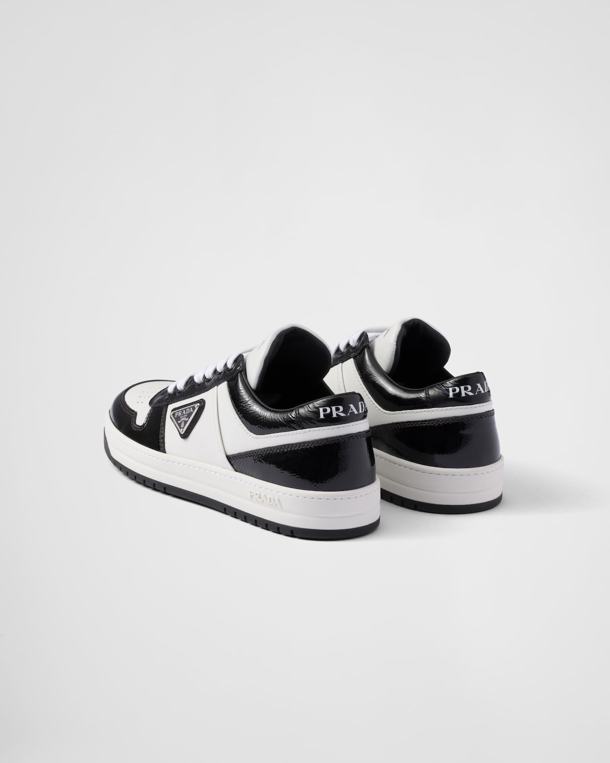 Prada Zapatillas Downtown De Piel
