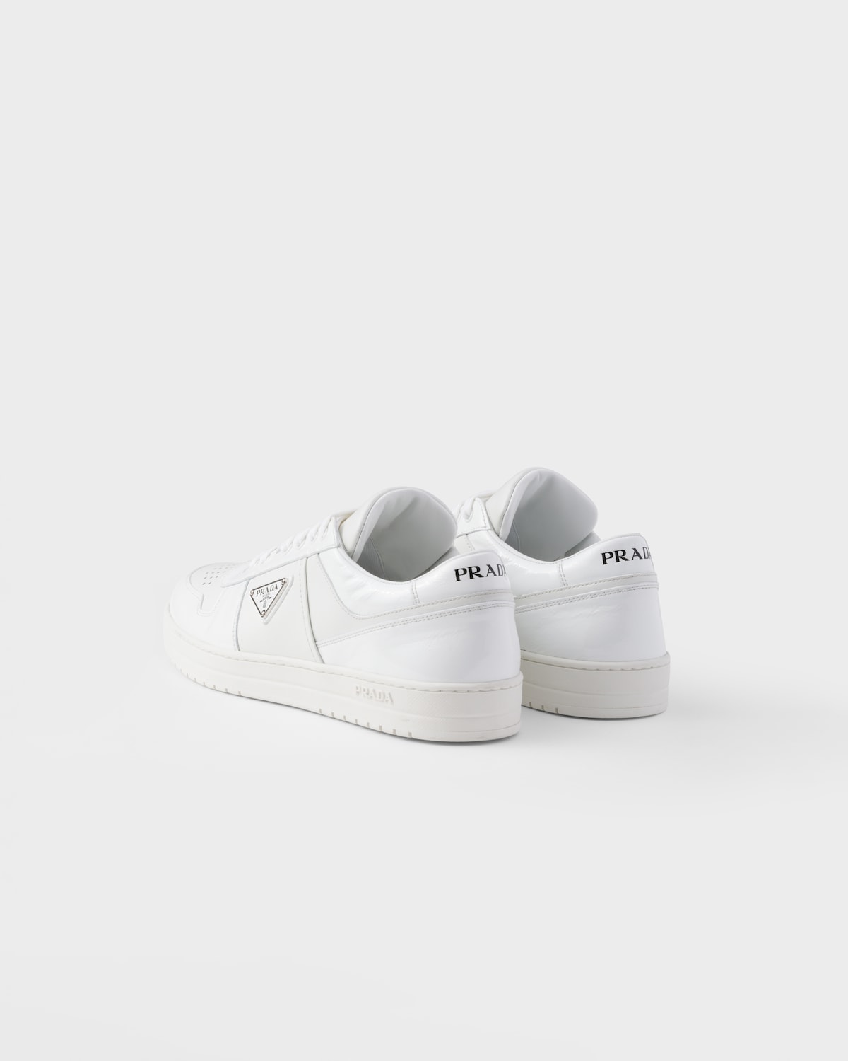 Prada Zapatillas Downtown De Piel