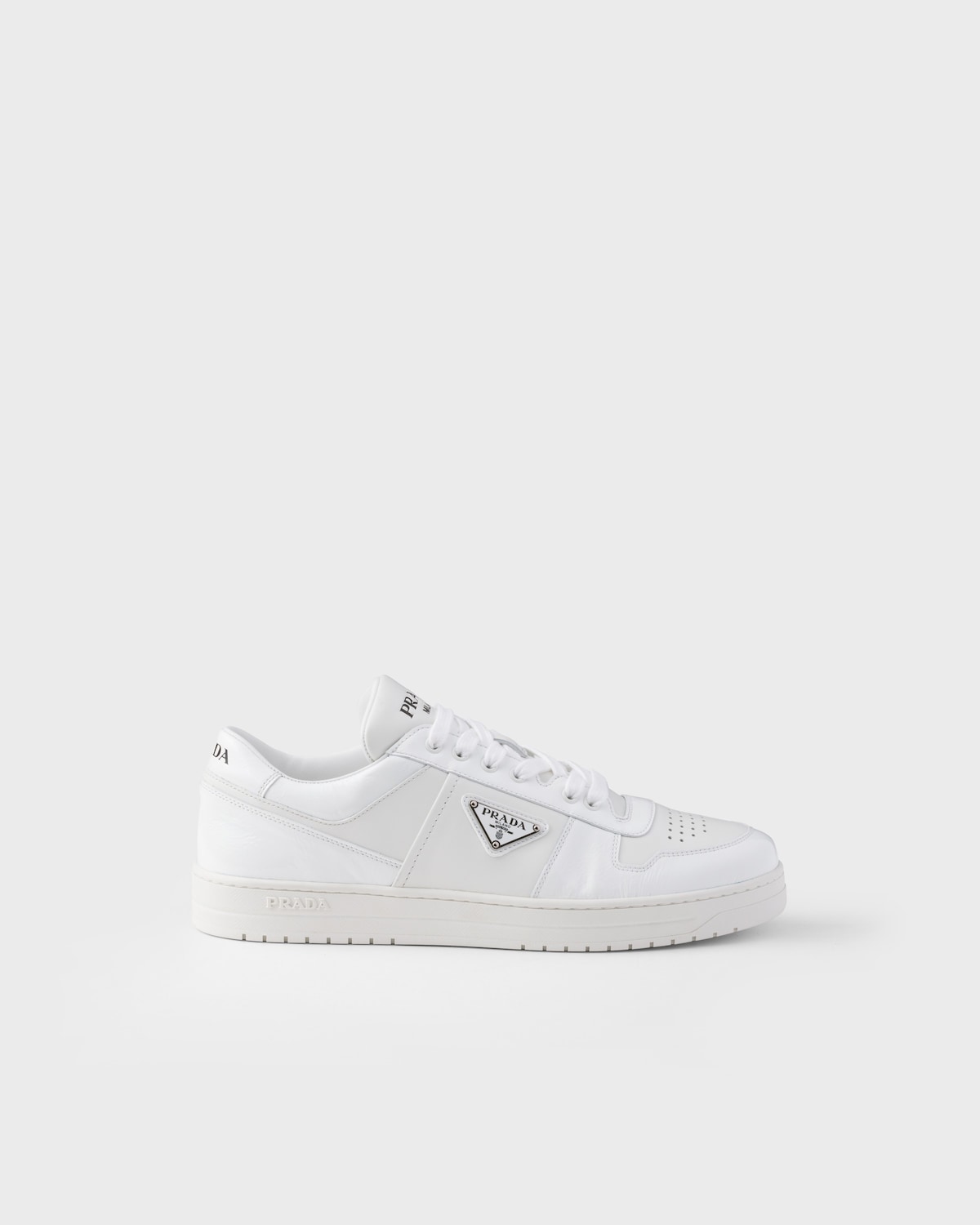 Prada Zapatillas Downtown de piel
