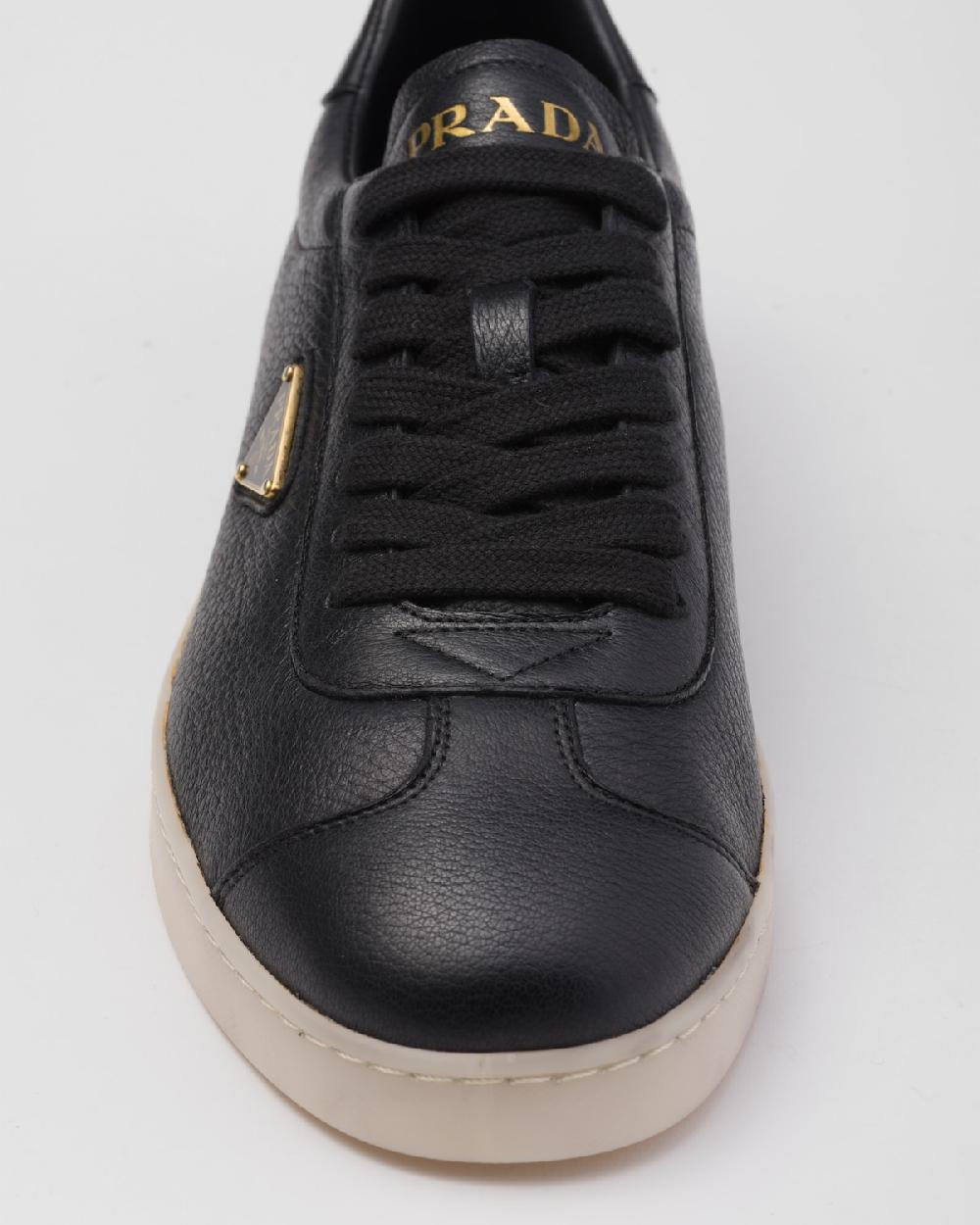 Prada Zapatillas Lane De Piel De Ciervo