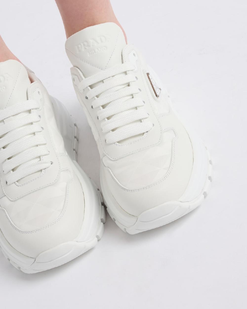 Prada Zapatillas Prax 01 De Re-Nylon Y Piel