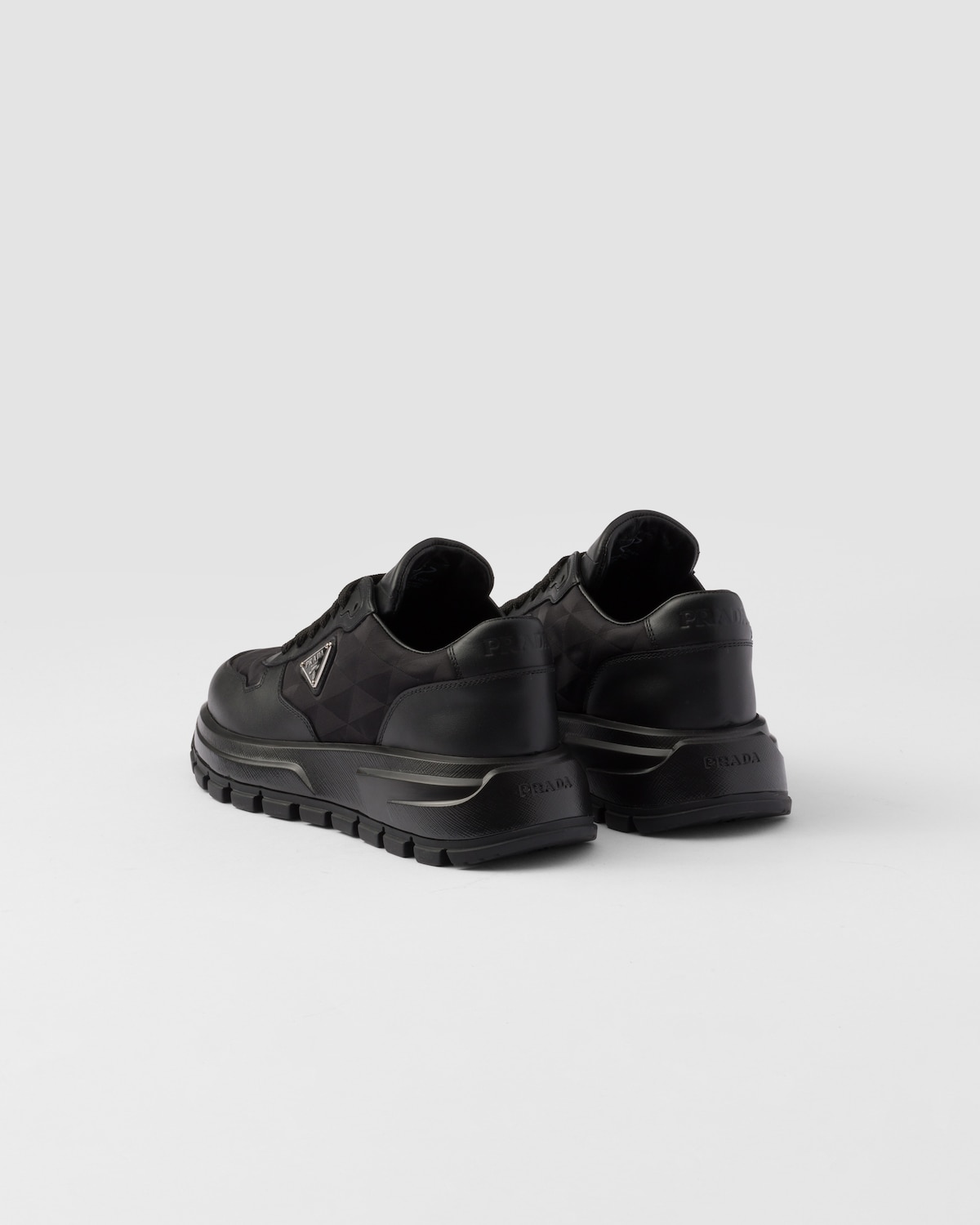 Prada Zapatillas Prax 01 De Re-Nylon Y Piel