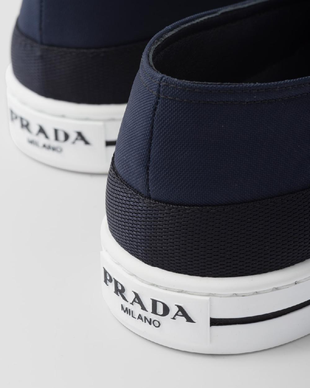 Prada Zapatillas Sin Cordones De Re-Nylon