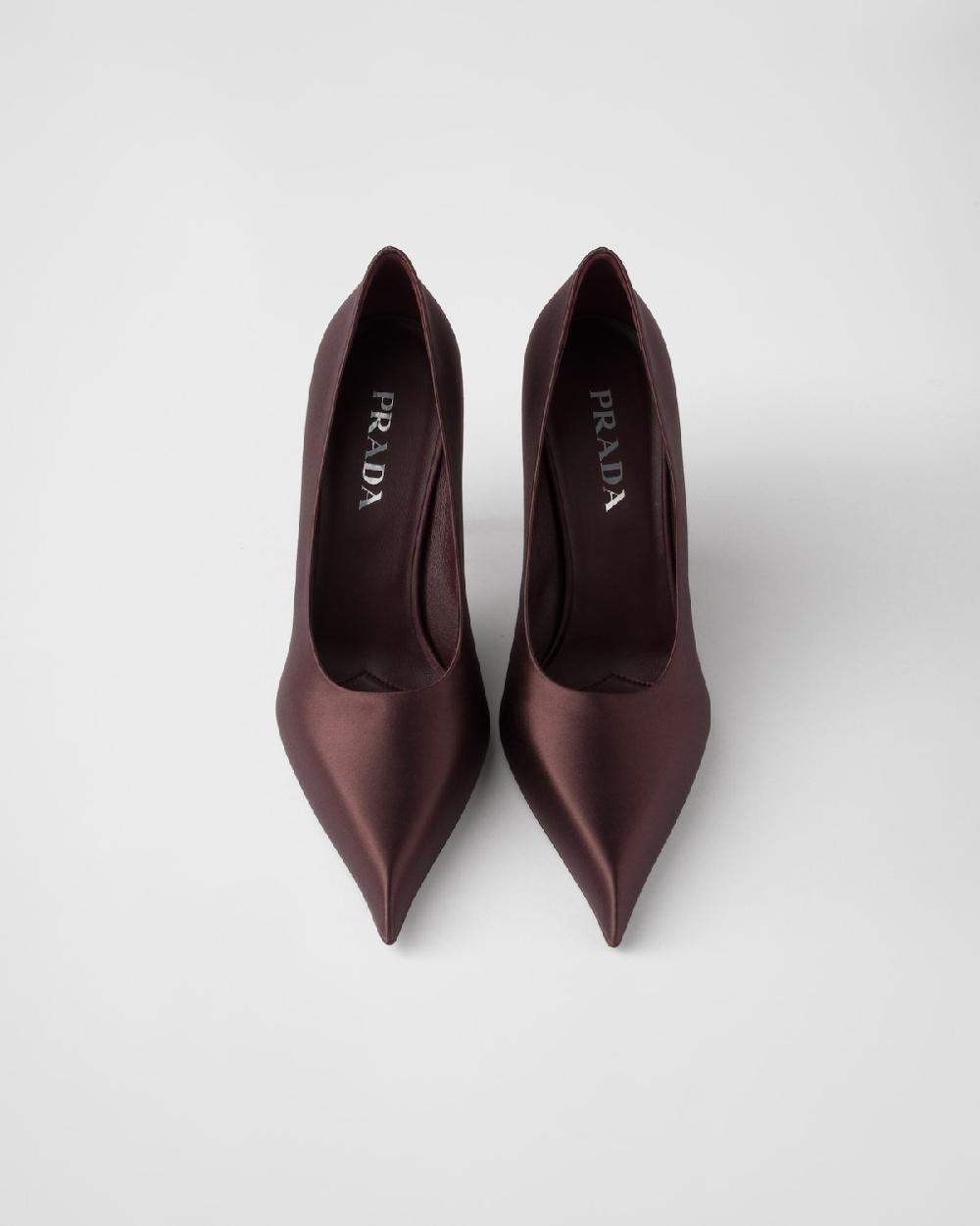 Prada Zapatos De Salón De Satén