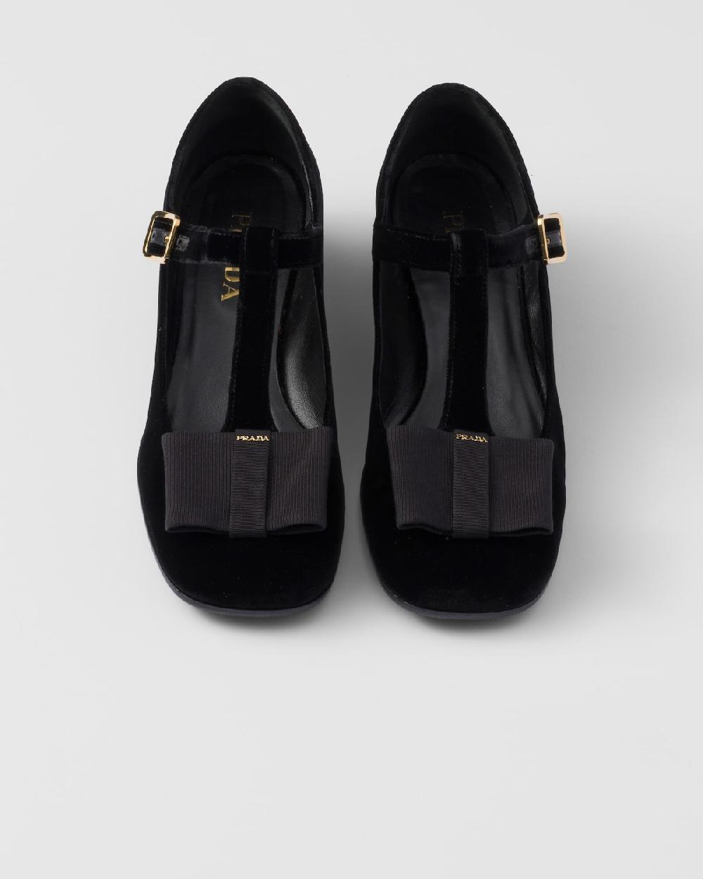 Prada Zapatos De Salón De Terciopelo