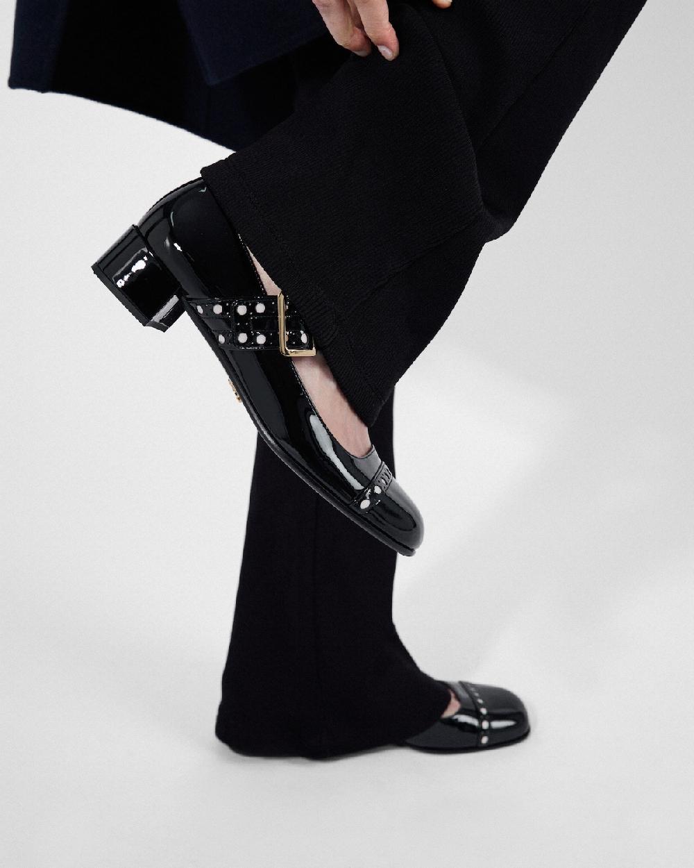 Prada Zapatos De Salón Mary Jane De Charol