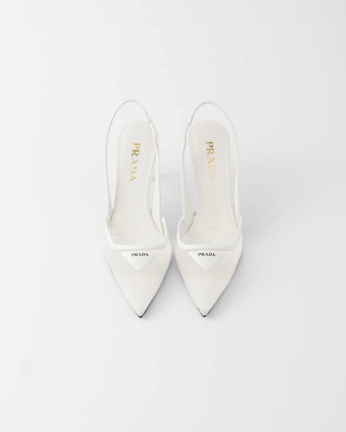 Prada Zapatos De Tacón Destalonado De Malla