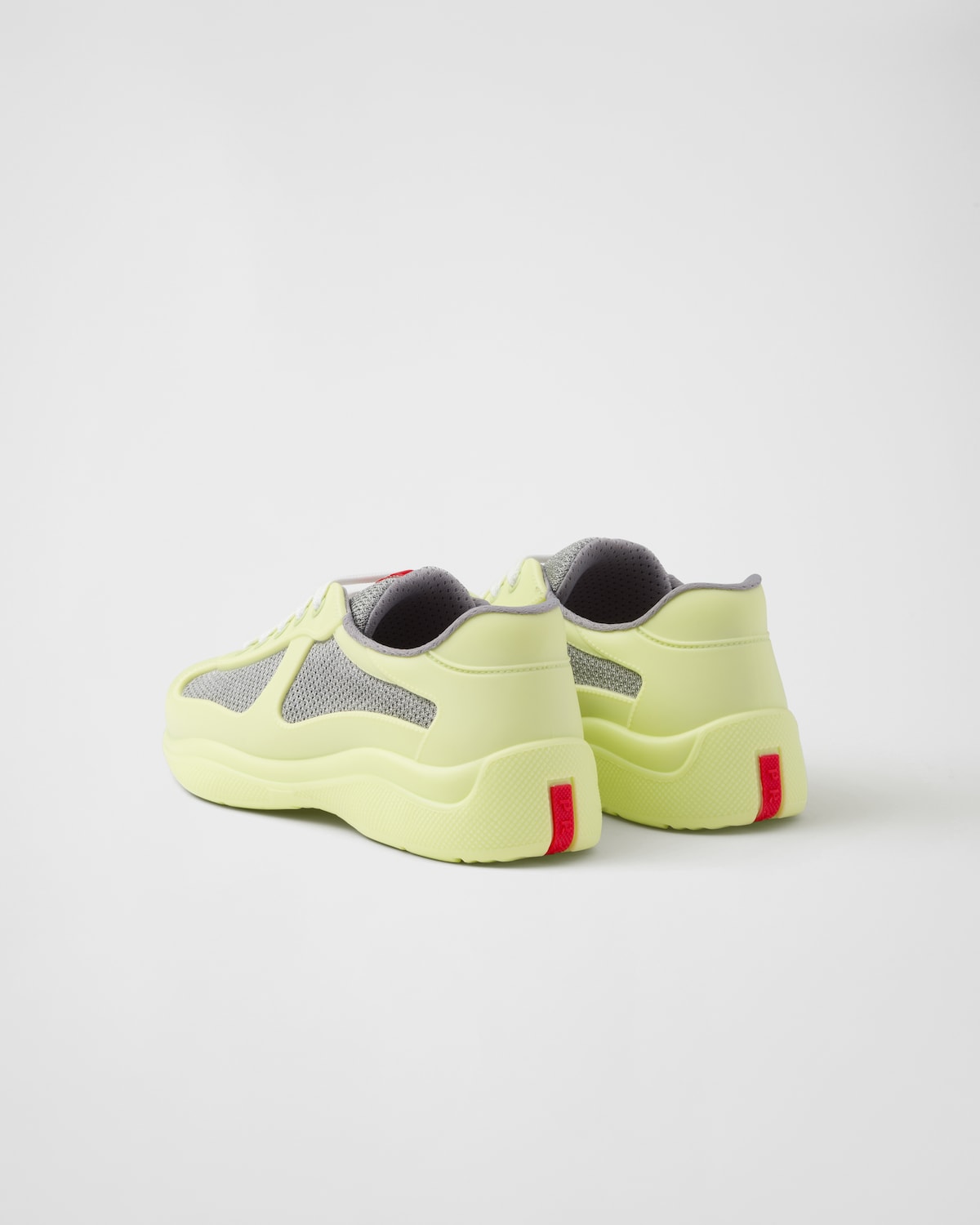 Prada Zapatillas De Goma Y Tejido Técnico Prada America's Cup